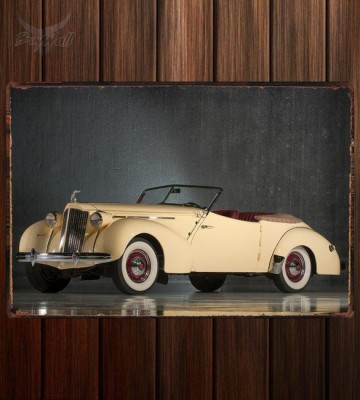 Металлическая табличка Packard Twelve Victoria Convertible 531